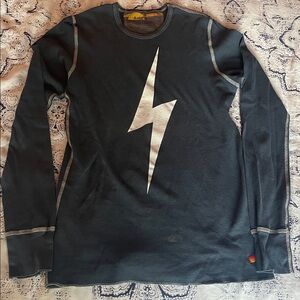 Aviator Nation Bolt Thermal Top - size M